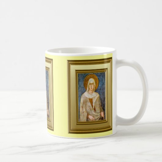 Mug Portrait de St Clare, Assisi (Droite)