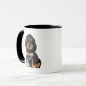 Mug Portrait de studio de chiot de rottweiler (Devant gauche)