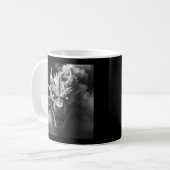 Mug Portrait de tête de dragon féroce (Devant gauche)