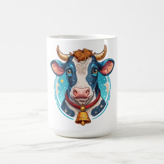 Mug Portrait de tête de vache (Centre)