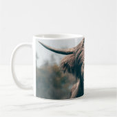 Mug Portrait de vache Highland (Gauche)
