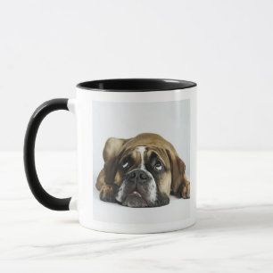Mug Portrait de vieux Tyme bouledogue de Dorset