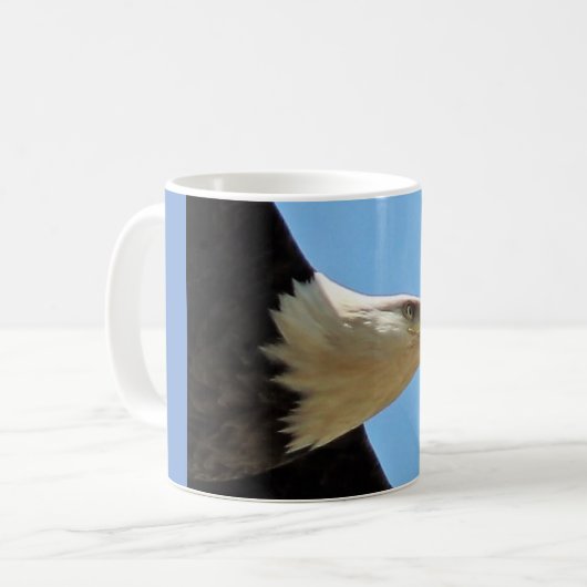 Mug Portrait de vol Eagle (Devant gauche)