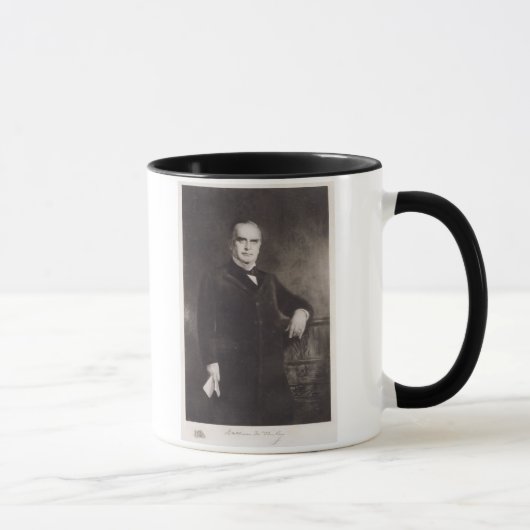 Mug Portrait de William McKinley (litho) (Droite)