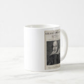 Mug Portrait de William Shakespeare (Devant droit)