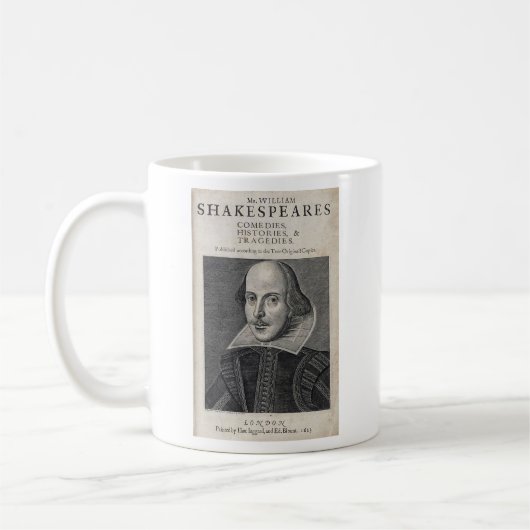 Mug Portrait de William Shakespeare (Gauche)