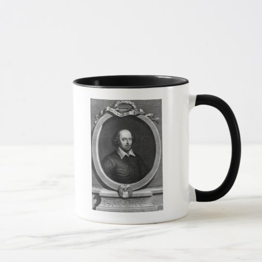 Mug Portrait de William Shakespeare 1719 (Droite)