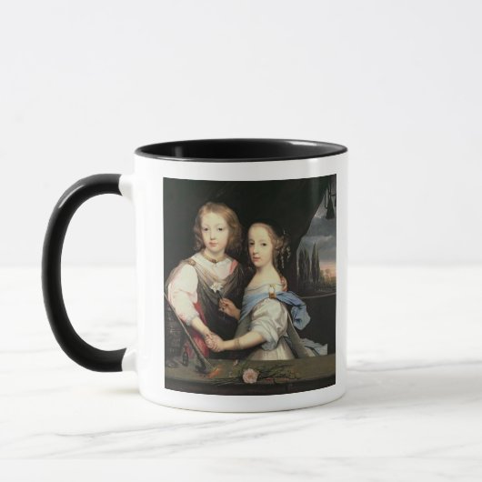 Mug Portrait de Winston et d'Arabella (1648-1730) (Gauche)