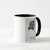 Mug Portrait de Wolfgang Amadeus Mozart (Devant droit)