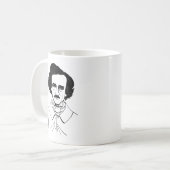 Mug Portrait d'Edgar Allan Poe (Devant gauche)