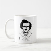 Mug Portrait d'Edgar Allan Poe (Gauche)