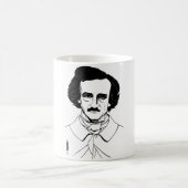 Mug Portrait d'Edgar Allan Poe (Centre)