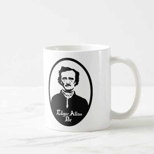 Mug Portrait d'Edgar Allan Poe (Droite)