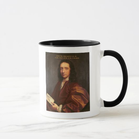 Mug Portrait d'Edmond Halley, c.1687 (Droite)