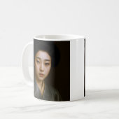 Mug Portrait d'élégance de geisha (Devant gauche)