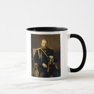 Mug Portrait d'empereur Alexandre III 1886