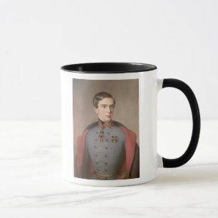 Mug Portrait d'empereur Franz Joseph de l'Autriche