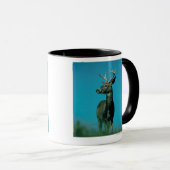Mug Portrait des cerfs communs (Devant droit)