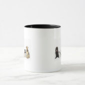 Mug Portrait des chats et des chiens se reposant (Centre)
