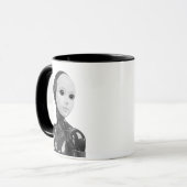 Mug Portrait d'humanoïde Android (Devant gauche)