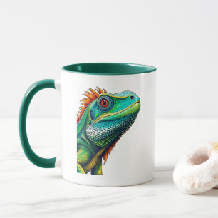 Mug Portrait d'Iguana