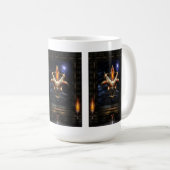 Mug Portrait d'incendie d'Akrellian (Devant droit)