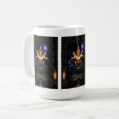 Mug Portrait d'incendie d'Akrellian (Devant gauche)