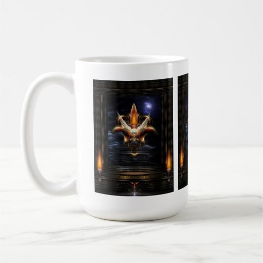 Mug Portrait d'incendie d'Akrellian (Gauche)
