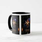 Mug Portrait d'incendie d'Akrellian (Devant gauche)