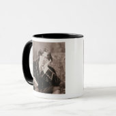 Mug Portrait d'Oscar Wilde (1854-1900), 1882 (pho de (Devant gauche)