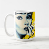 Mug Portrait double art pop (Gauche)