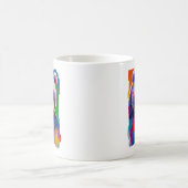 Mug Portrait d'ours coloré (Centre)