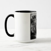 Mug Portrait d'ours grizzli (Gauche)