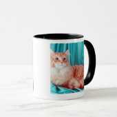 Mug Portrait du chat (Devant droit)