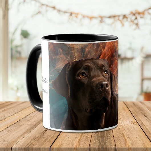 Mug Portrait du laboratoire de chocolat sur la boue Ab