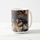 Mug Portrait du loup (Devant droit)