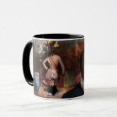 Mug Portrait Du Magicien - un portrait d'un magicien (Devant gauche)