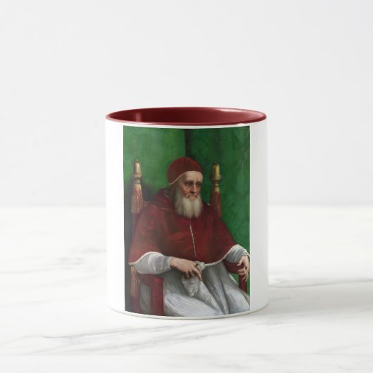 Mug Portrait du pape Julius II (par Raphael) (Centre)