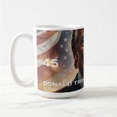 Mug Portrait du président Donald Trump (Gauche)