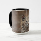 Mug Portrait d'un chat sauvage (Devant gauche)