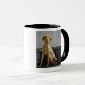 Mug Portrait d'un chien (Devant droit)