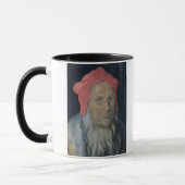 Mug Portrait d'un homme barbu dans Red Hat, 1520 (Gauche)