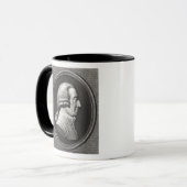 Mug Portrait d'un médaillon d'Adam Smith (Devant gauche)