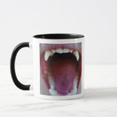 Mug Portrait d'un singe Blanc-Throated de capucin (Gauche)