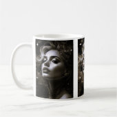 Mug Portrait d'une beauté cosmique. (Gauche)