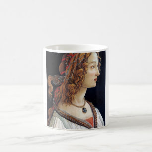 Mug Portrait d'une dame, Sandro Botticelli