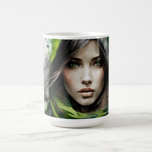 Mug portrait d'une femme (Centre)