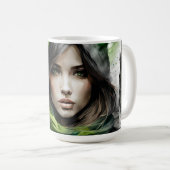 Mug portrait d'une femme (Devant droit)