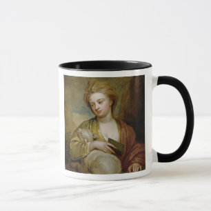 Mug Portrait d'une femme comme St Agnès,