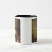 Mug Portrait d'une femme comme St Agnès, (Centre)